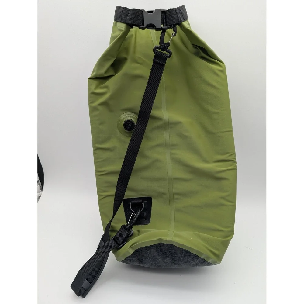 IceMule Classic Soft Cooler Bag Olive Green Waterproof Roll Top Insulated 20L
